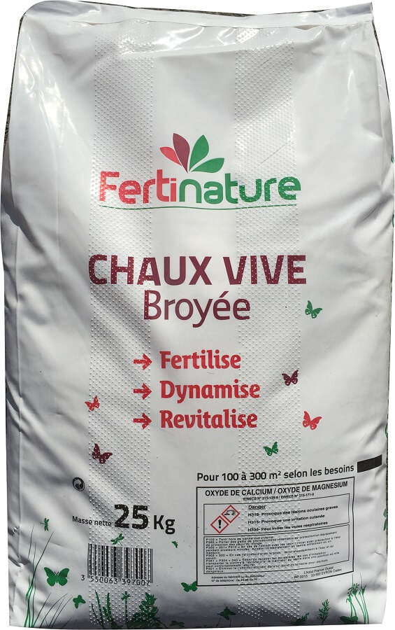 La chaux vive: Un fertilisant dangereux - Mon Jardin Ideal