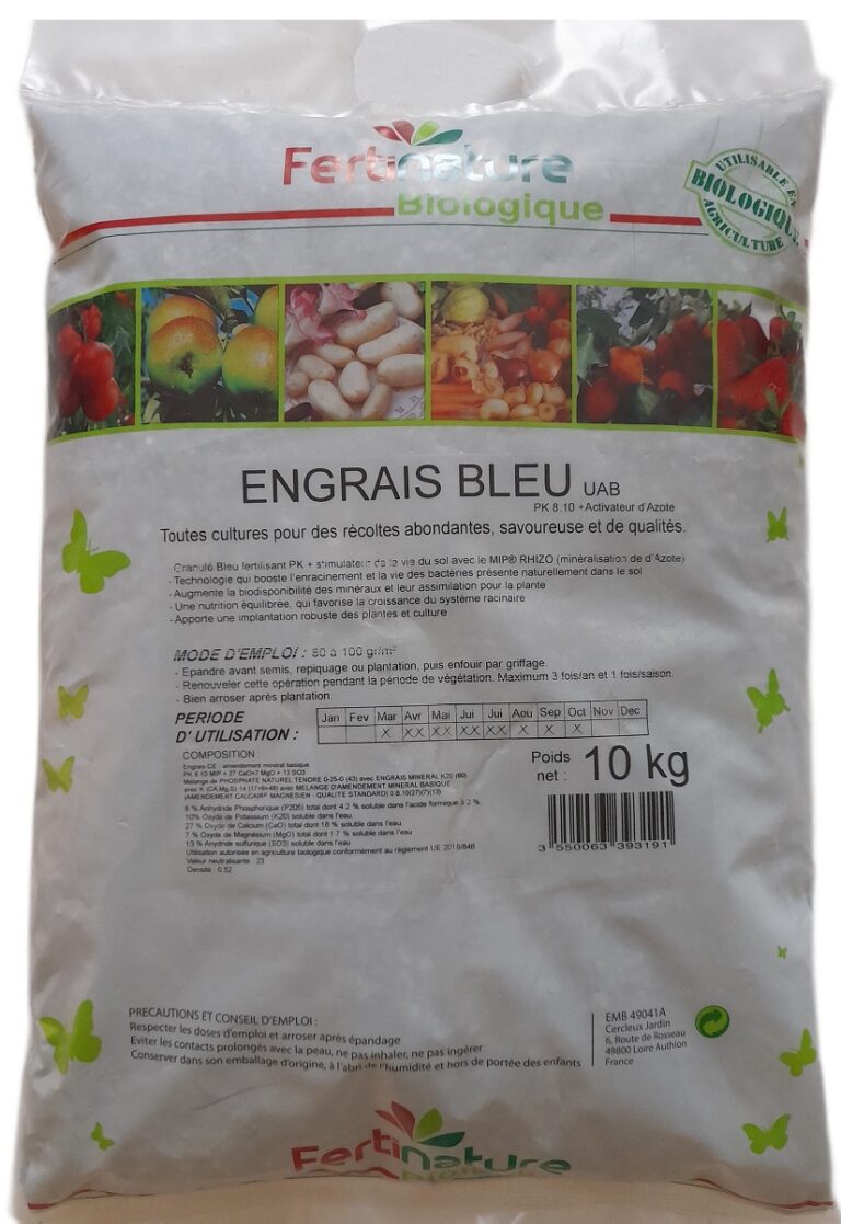 bleu bio 10kg