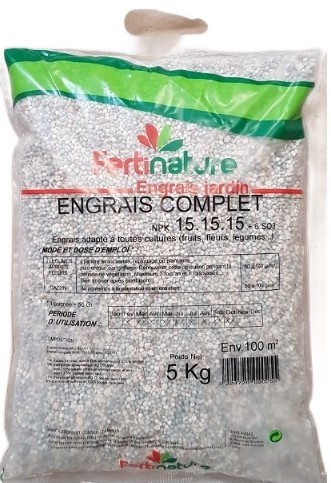 Engrais complet 15-15-15 5kg